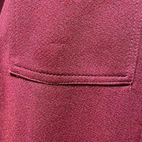 70s Vintage London Look Bell Bottom Flare Trouser Pant Made in Canada Slim Thigh - Picture 8 of 9